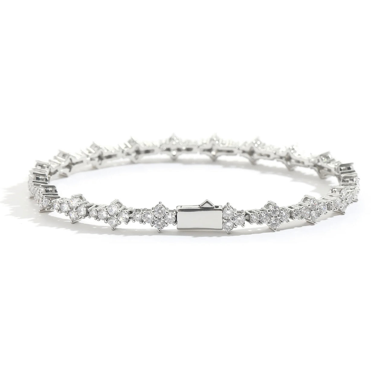 3MM HONEYCOMB TENNIS BRACELET