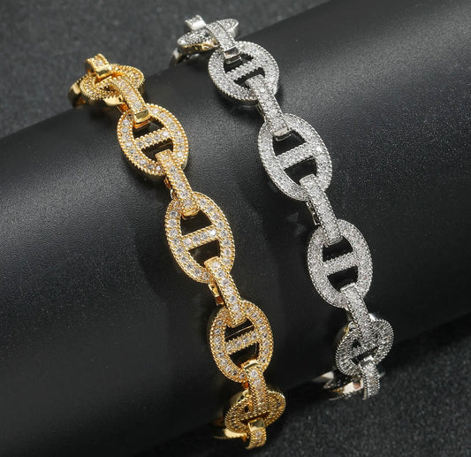 11MM PIG-NOSE BRACELET